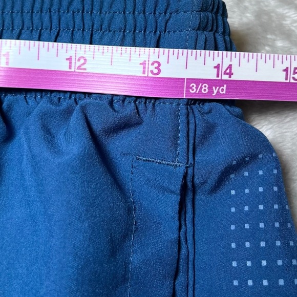 Under Armour Mens Size Medium HeatGear Athletic Shorts Blue Loose Fit Pockets - Picture 9 of 13